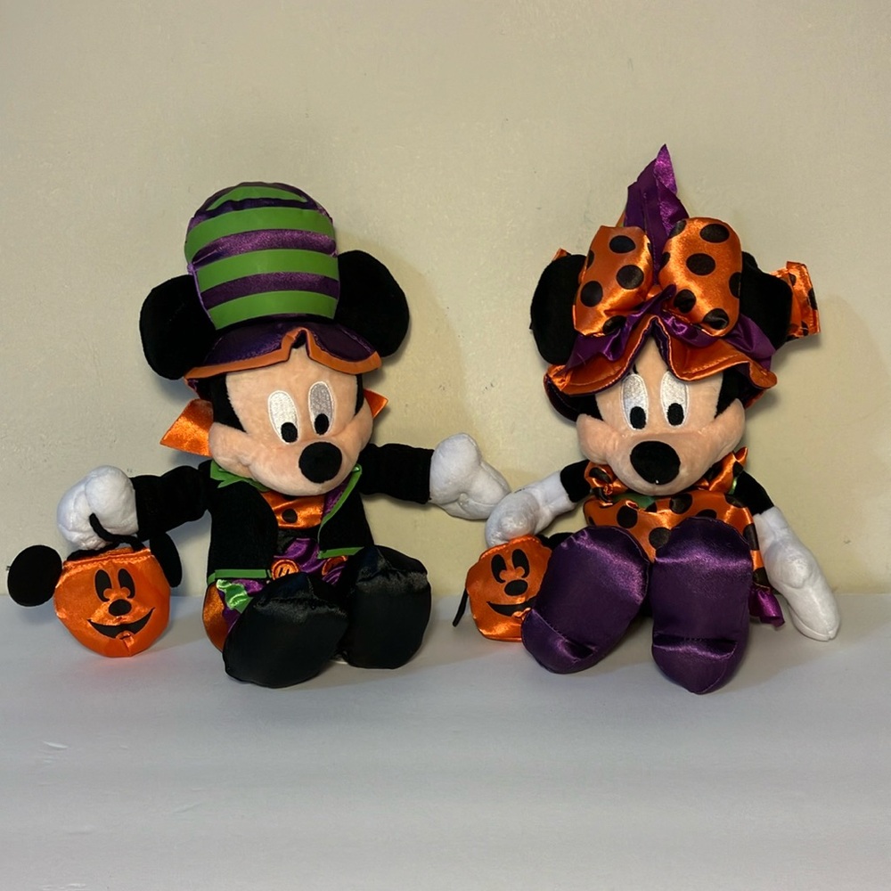 Disney Parks Halloween Mickey and Minnie
